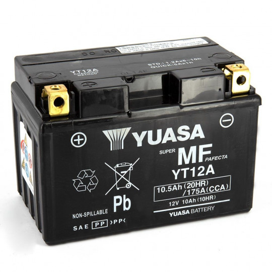 Batterie Ytx A Bs Yt A Bs Gel Yuasa V Moto Quad Batteriepower