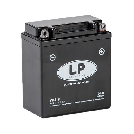 Batterie YB3L-B / YB3-3 SLA Landport Prête à l'emploi 