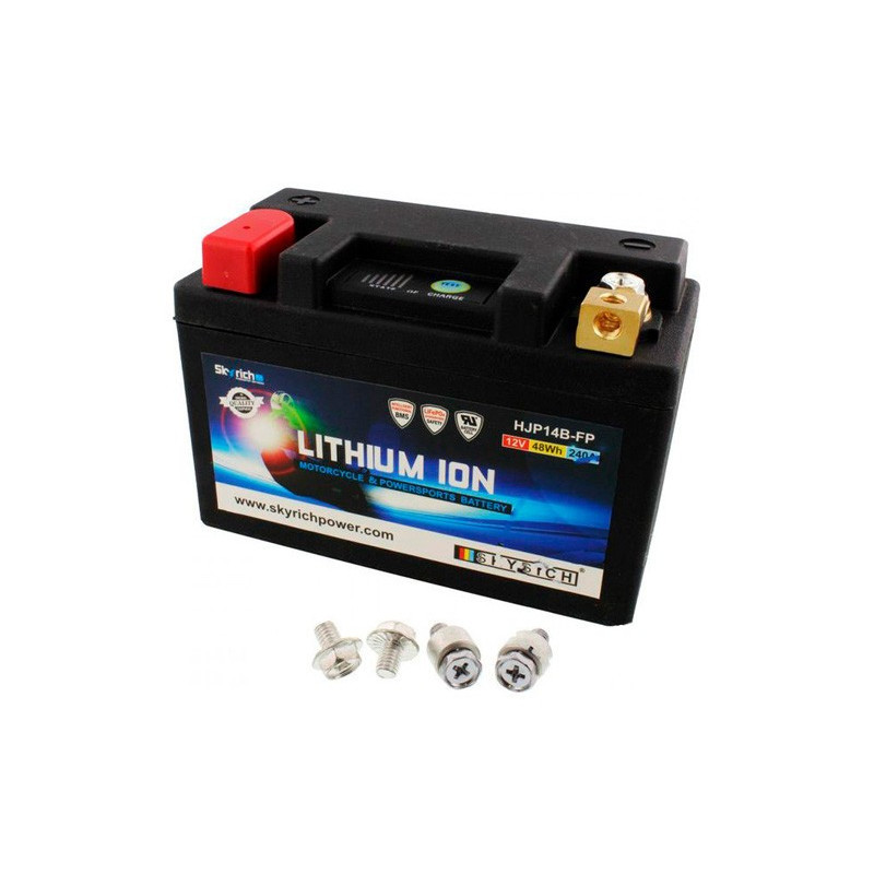  Chargeur Batterie Moto et Scooter - pour Batterie Lithium +  Acide