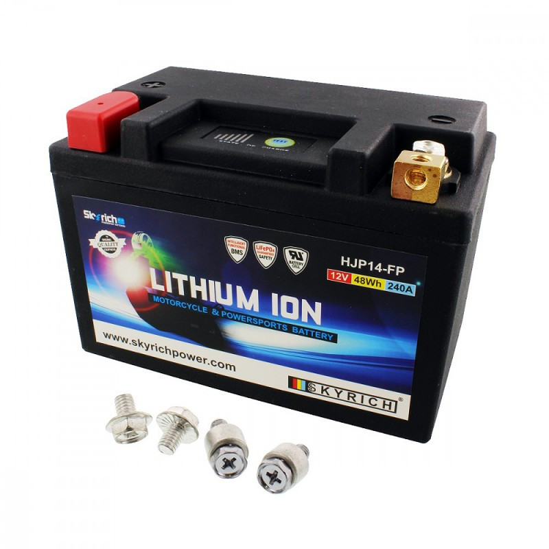 Batterie 12v 4 ah ltx14-bs shido lithium ion prete a l'emploi