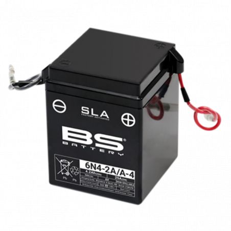 Batterie BS BATTERY 6N4-2A SLA sans entretien activée usine