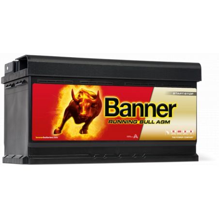 Batterie Auto Banner Running Bull AGM 59201 12 volts 92 Ah