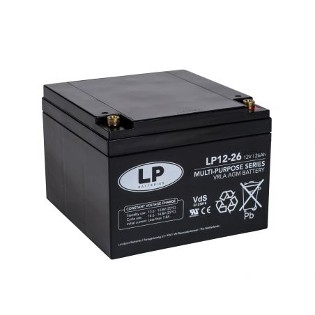 Batterie LP12-26 / REC26-12 VDS T12 Landport