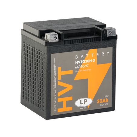 Batterie Landport HVTG30H-3 (GHD30HL-BS) / Harley OE 66010-97 12v 30Ah