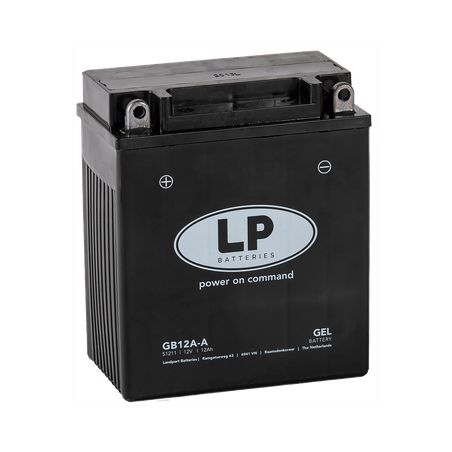 Batterie YB12A-B / LB12A-3 Gel Landport prête à l'emploi