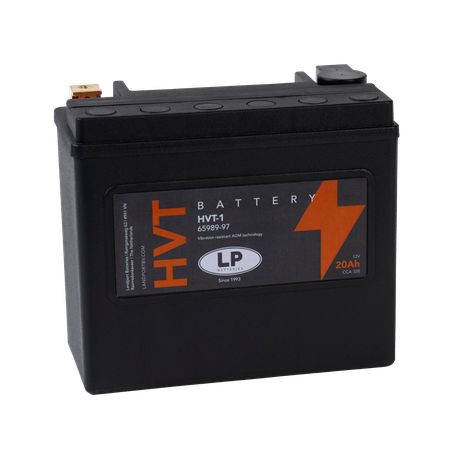 Batterie Landport HVT-1 / Harley OE 65989-97 A/ B / C / D 20Ah 12V