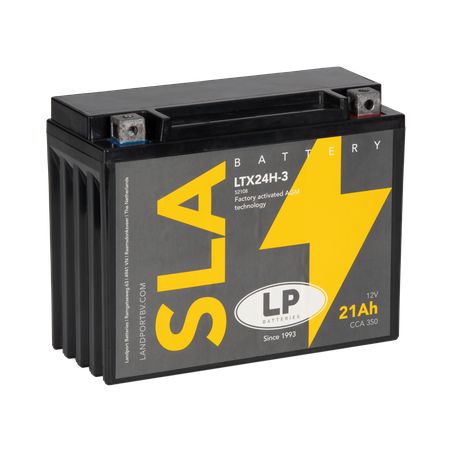 Batterie YTX24HL-BS / LTX24H-3 SLA LANDPORT Prête à l'emploi