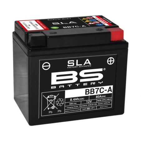 Batterie BB7C-A BS BATTERY SLA Prêt à l'emploi