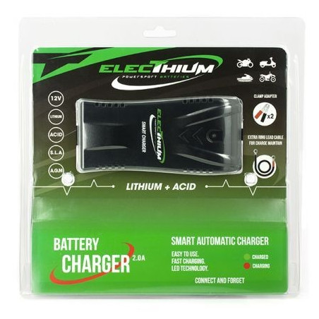 Chargeur de batterie Lithium Ion et acide Electhium