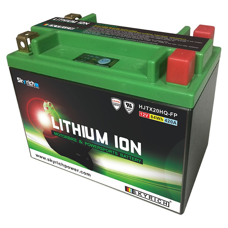 Batterie lithium HJTX20H YTX20L-BS Skyrich 12V