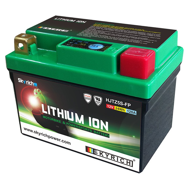 Batterie Lithium YTZ5-S 12V pour Scooter Moto - BatteriePower