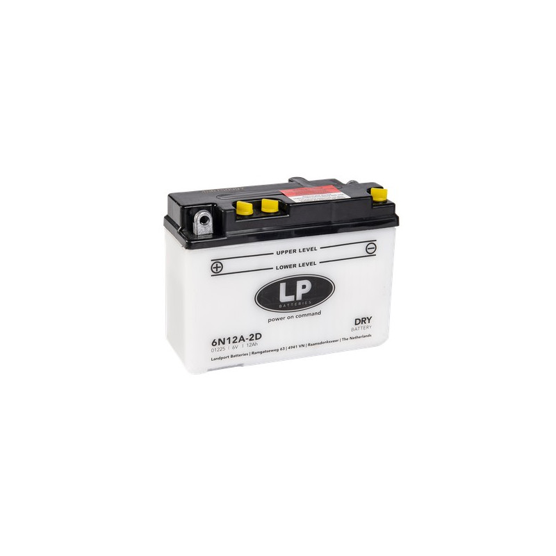 6N12A-2D Landport 12Ah 6V au meilleur prix avec BatteriePower