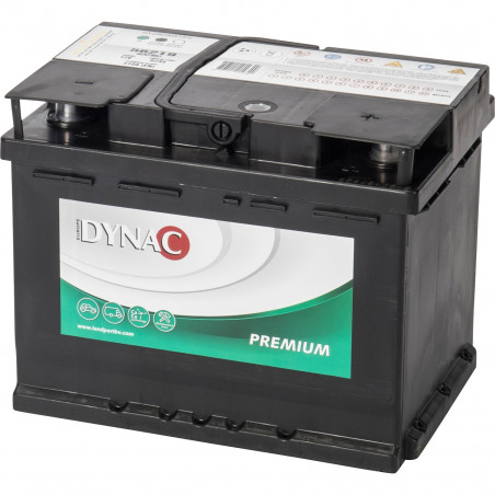 Batterie Auto Dynac Premium 56219 12 volts 62 Ah