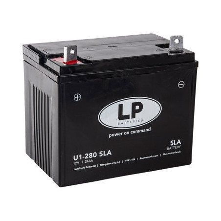 Batterie tondeuse U1-280 SLA / U1L-9 / NH1222L Landport prête à l'emploi 