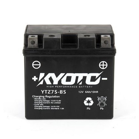 Batterie YTZ7-S SLA Gel prête à l'emploi Kyoto