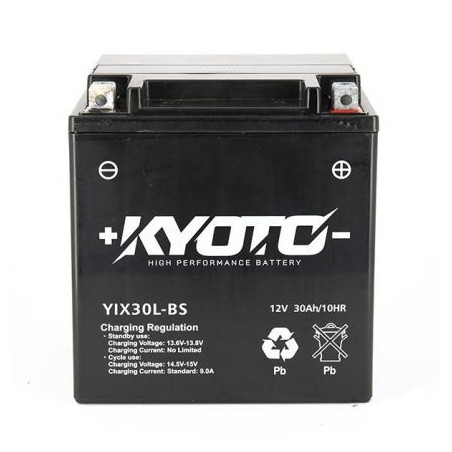 Batterie YIX30L/YTX30L-BS/GTX30L SLA gel prête à l'emploi