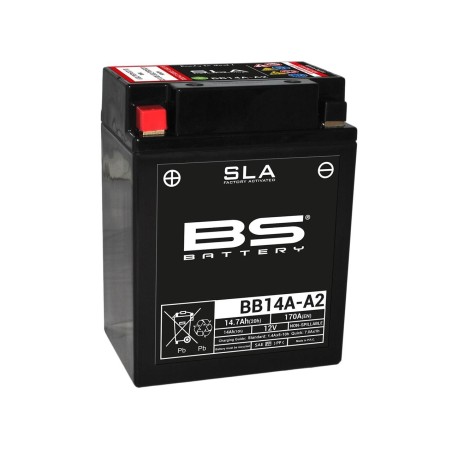 Batterie YB14A-A2 Kyoto avec pack acide 